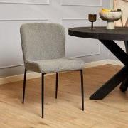 Eetkamerstoel Tess | Antraciet - 50 x  x 59