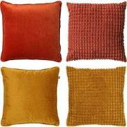 Dutch Decor KUSSENHOES-SET    4-delig - Dual Harmony -  45x45 cm - exc...