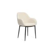 Eetkamerstoel Zara - Stof Ecru - Materiaal