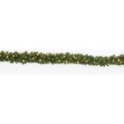 Alaskan Pine guirlande slinger 270 x 35 cm met warm LED kerstboom