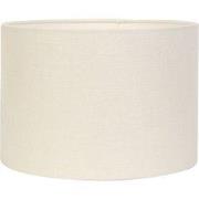 Cilinder Lampenkap Livigno - Eiwit - Ø35x30cm