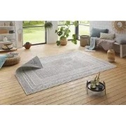 Omkeerbaar Binnen - En Buitenkleed - Vintage Retro Zilver - 120 X 170 ...