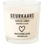 Mijn Stijl - Geurkaars Hart, geur linnen
