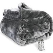 Unique Living - Plaid Silke - 150x200cm - Grijs