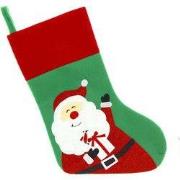 Unique Living - Kerstsok Lenni - 42x25cm - Groen