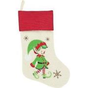 Unique Living - Kerstsok Riven - 42x25cm - Multikleur