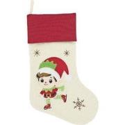 Unique Living - Kerstsok Riven - 42x25cm - Multikleur