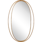BESSON - Wandspiegel - Goud  - Staal