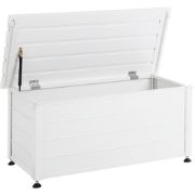 CAMPALTO - Kussenbox - Wit - 113 x 50 cm - Aluminium