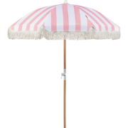 MONDELLO - Parasol - Roze/Wit - Polyester