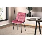Stoel 'Juta' Fluweel Roze - 50 x  x 42 - Velours, Metaal