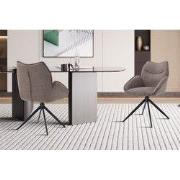 Stoel 'Mahi' Draaibaar tot 0 Stof Ote Share 400 Peper - 595 x  x 66.00...