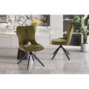 Stoel 'Mori' Draaibaar tot 0 Stof Ote Share 353 Groen