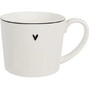 Clayre & Eef Mok 275 ml Wit Keramiek Hart