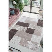 Jaden Modern Bruin vloerkleed - Laagpolig - 200 X 290 CM