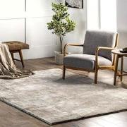 Wasbaar vloerkleed - Solid Beige - 120 X 170 CM