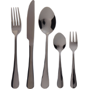 FUSILLI - Bestekset - Zwart - Roestvrij staal