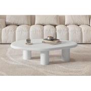 Salontafel 'Tavira' 120 cm Cement Ecru