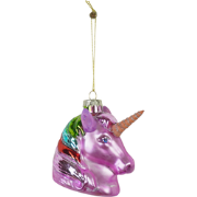 Xmas Hanger - Pink Unicorn  - 5x8x8,5cm