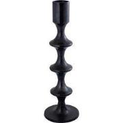 PTMD - Kandelaar Taika - Zwart - 31x31x92cm