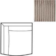 PTMD - Elementenbank Animo - Taupe - 101x98x71cm