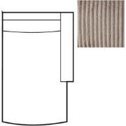 PTMD - Elementenbank Animo - Taupe - 118x161x71cm