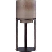 PTMD - Windlicht Benae - Bruin - 26x26x64cm