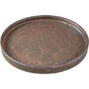 PTMD - Schaal Kasim - Bruin - 33x33x3.5cm