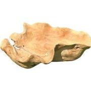 PTMD - Schaal Loza - Beige - 50x40x15cm