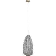 PTMD - Hanglamp Maitia - Zilver - 30x30x48cm