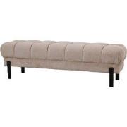 PTMD - Bankje Melbourne - Beige - 160x47x48cm