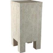 PTMD - Bijzettafel Chandar - Beige - 38x38x77cm