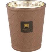 PTMD - Geurkaars Ptmd - Bruin - 16x16x19cm