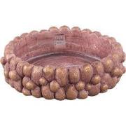 PTMD - Schaal Stenley - Bruin - 38x38x10cm