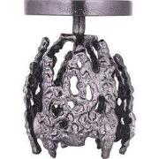 PTMD - Kandelaar Barrie - Zwart - 11x11x17cm