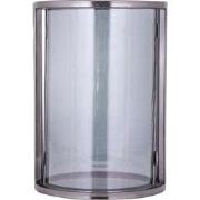 PTMD - Windlicht Jarie - Zwart - 23x23x33cm