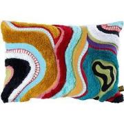 PTMD - Sierkussen Courtneay - Blauw - 60x4x40cm