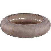 PTMD - Schaal Levente - Beige - 40x40x9.5cm