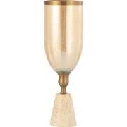 PTMD - Windlicht Tadh - Goud - 13x13x40cm