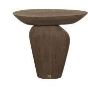 PTMD - Bijzettafel Harshad - Bruin - 55x35x50cm