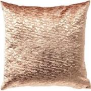 JADI - sierkussen 45x45 cm - met glans - Tawny Brown - bruin