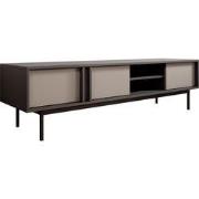 Meubella - Antigo - TV-Meubel - Beige/Antraciet - 163 cm