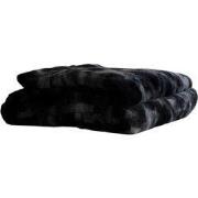 PTMD - Plaid Linde - Zwart - 220x240x2cm