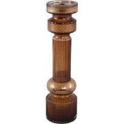 PTMD - Kandelaar Fadri - Bruin - 11.7x11.7x43cm