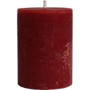 PTMD - Kaars Rustic Outdoor - Rood - 15x15x20cm