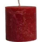 PTMD - Kaars Rustic Outdoor - Rood - 15x15x16cm