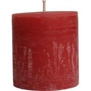 PTMD - Kaars Rustic Outdoor - Roze - 15x15x16cm