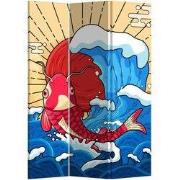 Fine Asianliving Japans Kamerscherm Scheidingswand B120xH180cm 3