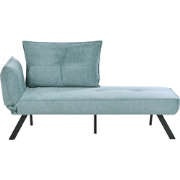 ROCAMADOUR - Chaise longue - Lichtblauw - Linkszijdig - Stof