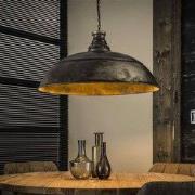 Industriële Hanglamp Leonard Ø80 Rond
